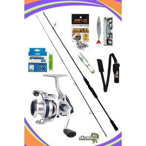 Legend 240cm 7-40gr Okuma Aria C4000a 8x Spin Olta Seti