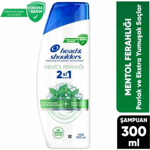 Mentol Ferahlığı 2'si 1 Arada Şampuan 300 ml