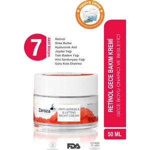 Sarkma Karşıtı Retinol Gece Kremi 50 ml