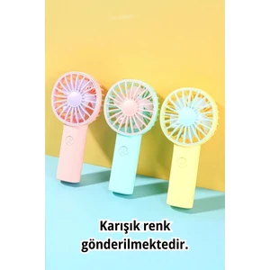 Alfa Gift Mini Usb Taşınabilir El Fanı- Şarjlı El Vantilatörü, Portatif Ve Pratik Kullanım