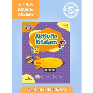 3-4 Yaş Aktivite Kitabı