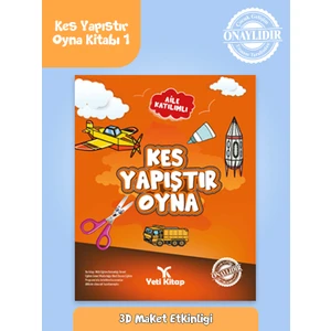 Yeti Kitap Kes Yapıştır Oyna  1 Kitabı