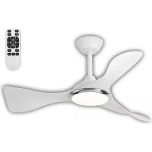 Cenevre Ledli Tavan Vantilatörü Beyaz (Kumandalı)