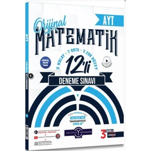 Orijinal Ayt 12'li Matematik Denemeleri