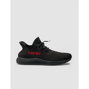 Özel Tasarım Lupercus Triko Erkek Sneaker Ayakkabı 329B1438  Siyah