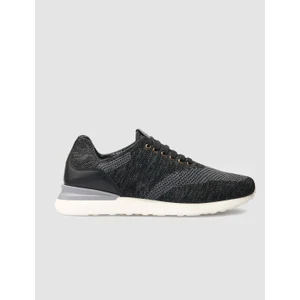 Triko Gri Bağcıklı Günlük Erkek Spor Ayakkabı