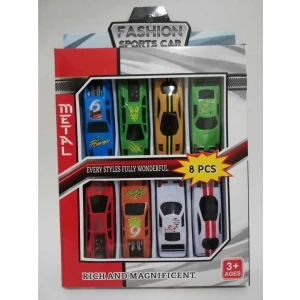 Brother Toys 8 Adet Mini Metal Yarış Arabaları Oyuncak Araba Set 8li Araba Seti