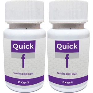 Quick F Daha Hafif ve Şekillenmiş Bir Görünüm İçin 15LI Kapsül Desteği
