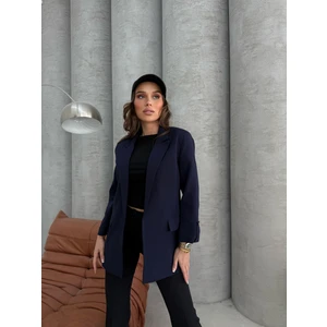 Lacivert Blazer Ceket