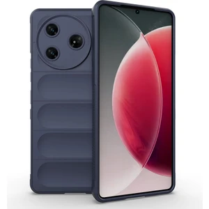 Tecno Camon 30 Pro 5g Uyumlu Kılıf Etnik Optimum Silikon Lacivert + Ekran Koruyucu