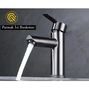 Ev Banyo Lavabo Batarya Paslanmaz Çelik Tek Kollu Sıcak Soğuk Ayarlı Modern