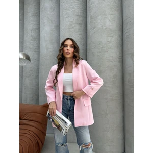 Pembe Blazer Ceket