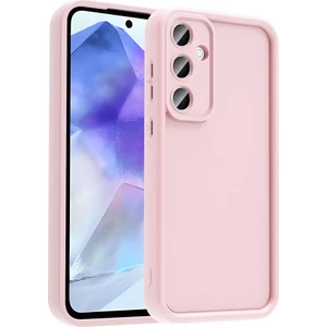 Bilişim Aksesuar Samsung Galaxy A56 Kılıf Kamera Korumalı Sah Ananas Kapak - Pembe