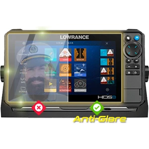Lowrance Hds Pro 9 Fishfinder - Ipg Anti-Glare Yansıma Önleyici Mat Ekran Koruyucu