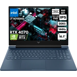 Hp Victus 16-R1021NT I7-14700HX 64-Gbddr5 1 Tbssd RTX4070 (8gb) 16.1" Fhd Windows 11 Pro Gaming Notebook 9J223EAHMF24