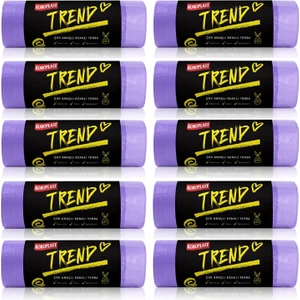 Trend Rekli Büzgülü Çöp Torbası 0rta 10 Lu 55 x 60 cm x 10 Paket