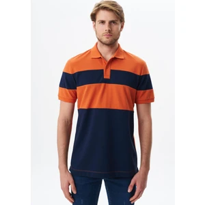 Erkek Regular Fit Çok Renkli % 100 Pamuk Pike Polo Yaka Tişört Y29374356102