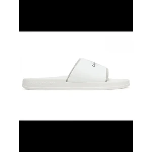 Calvin Klein Beyaz Logolu Terlik