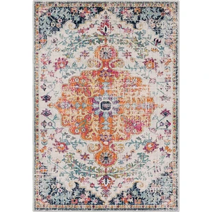 Şönil Halı, Makinada Yıkanabilir, Kaymaz Dokuma Taban, Modern & Dekoratif Tasarım FR511