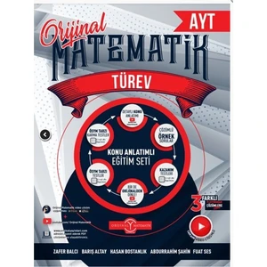 Orijinal Ayt Matematik Türev Konu Anlatımlı