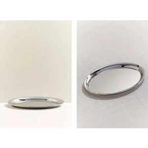 Metal Oval Tepsi 19x25 Cm Tekli