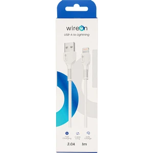 USB Iphone Lightning Hızlı Şarj Kablosu  (3.0A - 1 Metre ) - Lightning USB Fast Charging