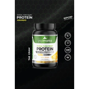 Doğal Whey Protein Tozu -  Anamur Muzu 748 gr