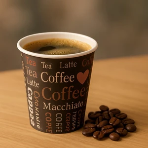 Karton Bardak 7 oz Cafe Baskılı 500 Adet