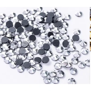 Yiğit Aksesuar Dmc Hotfix Ütü Ile Yapışan Taş Ss16(4mm) Gümüş- 25gr (800ad)