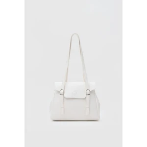 Loma Omuz Çantası  Krem