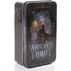 Dükkan Design Metal Kutulu Tarot Kartları - Withches Tarot