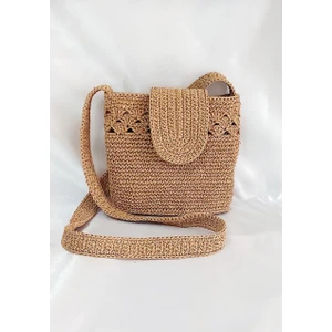 Umela Butik Hasır Renkli Bayan Omuz Çantası