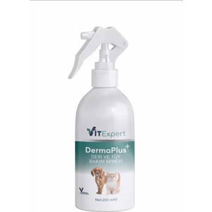 Dermaplus Kedi Köpek Kıtık Açıcı Kolay Tarama Tüy Dökülmesi Önleyici Bitkisel Tüy Deri Bakım Spreyi