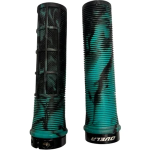 bisiklet elcik uzun 130mm turkuaz - siyah