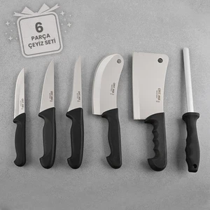 Cavit Inox Çeyiz Bıçak Seti 6 Parça