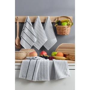 6 Lı Mutfak Havlusu 30 x 50 cm  Sophia Serisi Mutfak Havlusu Kurulama Havlusu