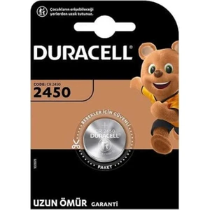 CR2450 3V Lityum Para Pil Tekli Blister