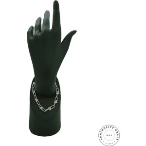 925 Ayar Gümüş Tiffany Blanca Kadın Bileklik