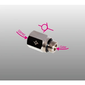 1/8 - 1/8 mm Dişi Tip Çekvalf Rekor A Tip (Ekonomik)