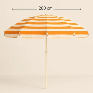 Plaj Balkon Bahçe Şemsiye 10 Telli 200   cm   Kalın Kumaş
