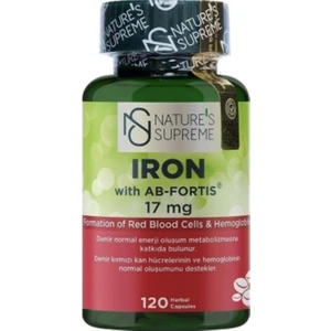 Nature's Supreme Iron 17 Mg 120 Kapsül