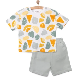 Hellobaby Tropic Summer Erkek Tshirt-Şort Erkek Bebek