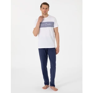 Pierre Cardin Erkek Beyaz Kısakol Pijama Takımı 50314414-600