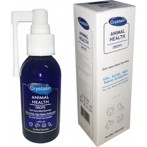 Animal Health 100ml (2027 MİAT) Göz Kulak Ağız Bakım Solüsyonu Kedi Köpek Temizleme Solüsyonu