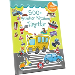 Çocuk Akademi 500+ Stiker Kitabım Taşıtlar