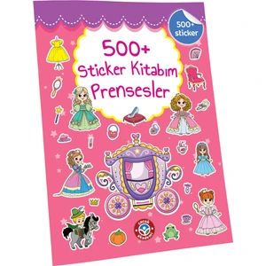 Çocuk Akademi 500+ Sticker Kitabım Prensesler