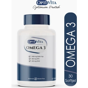 Omega 1000 Mg Balık Yağı, Epa + Dha 30 Kapsül Softjel