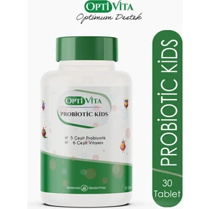 Probiotic Kids 30 Çiğneme Tableti - Çocuklar Için Probiyotik ve Vitamin Içeren Takviye