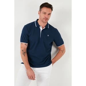 % 100 Pamuk Düğmeli Polo T Shirt Erkek POLO 5902118