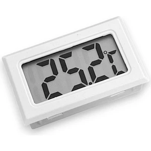 Dijital Mini Sıcaklık Ölçer Termometre Isı Ölçer - 1 Adet Beyaz Renk (2 Adet Pil Dahil)